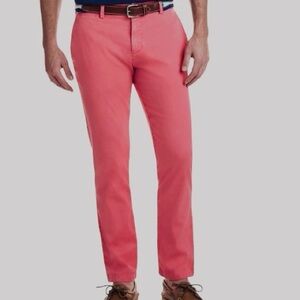 VINEYARD VINES Club Pants Pink/Salmon 30x30 Men's Pants